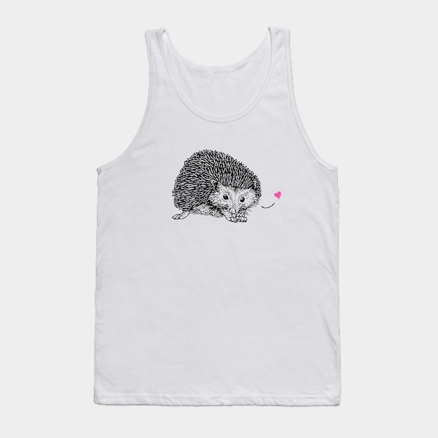 Hedgehog Tank Top by ThisMightHurt